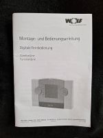 Heizkessel WOLF  Digitale Fernbedienung Nordrhein-Westfalen - Unna Vorschau