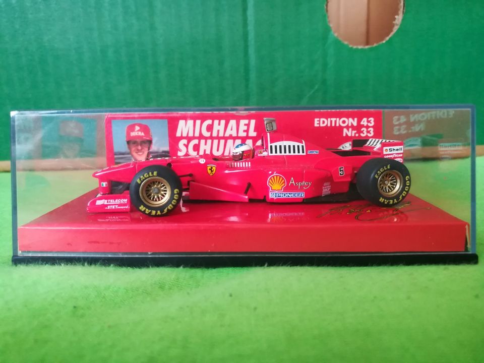 Michael Schumacher Collection Formel 1 Modellauto Ferrari F310B in Geisa
