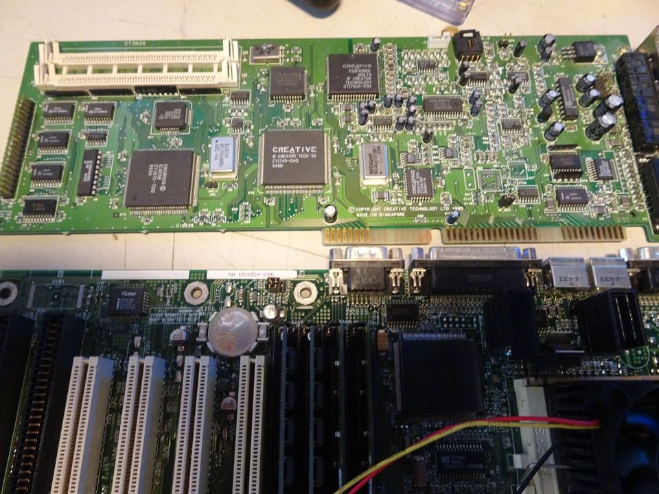 ISA Creativ Sound und Sockel 7 pentium Board in Pegnitz