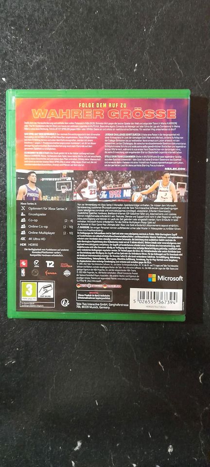 NBA2K23 Spiel für Xbox Series X in Dorsten