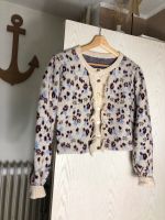 Zara Strick Jacke Cardigan Blumen Vintage S Blogger Wandsbek - Hamburg Rahlstedt Vorschau