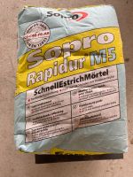2 Sack Schnellestrich Mörtel Sopro Rapidur M5 Fertigmischung Bayern - Landshut Vorschau