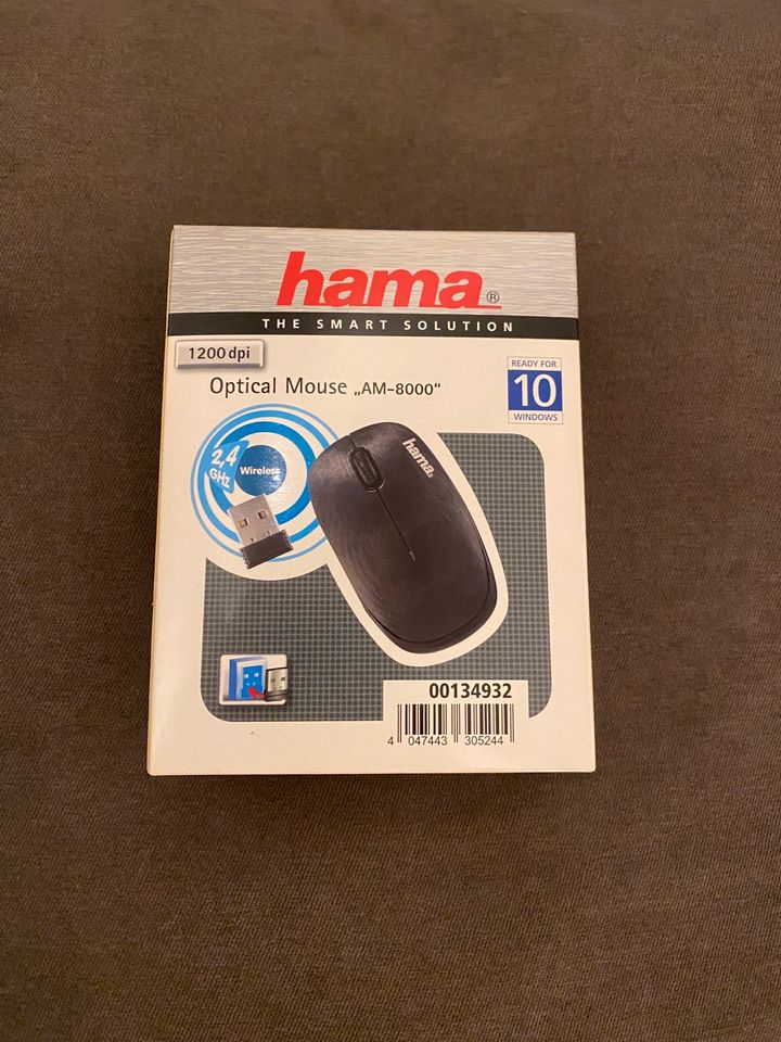 Hama Optical Mouse AM-8000 Neu OVP in Untersiemau