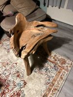 Echtholz Stuhl aus einem Stück Massiv Deko Nordrhein-Westfalen - Höxter Vorschau