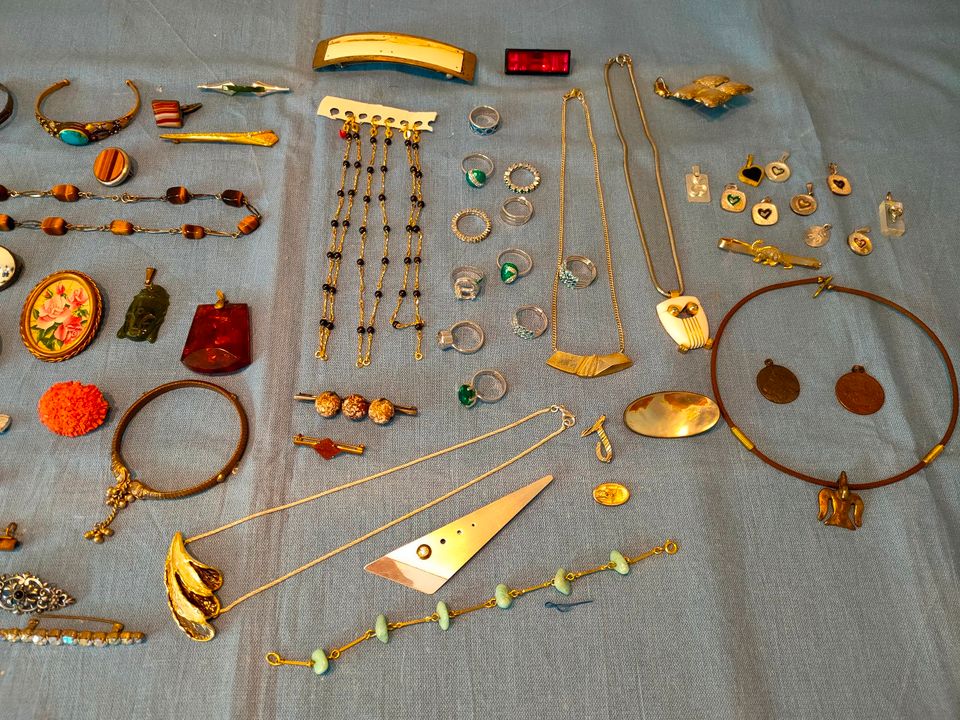 Silberschmuck 925 und 835 gestempelt verschiedene Teile ab 15 € in Heimbach