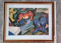 Rotes und Blaues Pferd - Druck von Franz Marc Leipzig - Möckern Vorschau