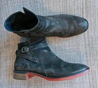 Paul Green Leder Stiefelette blau Gr. 39,5 Niedersachsen - Scheeßel Vorschau