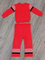 DDR Baby Anzug Set Hose Pullover Gr. 80 rot vintage retro Winter Brandenburg - Ruhland Vorschau