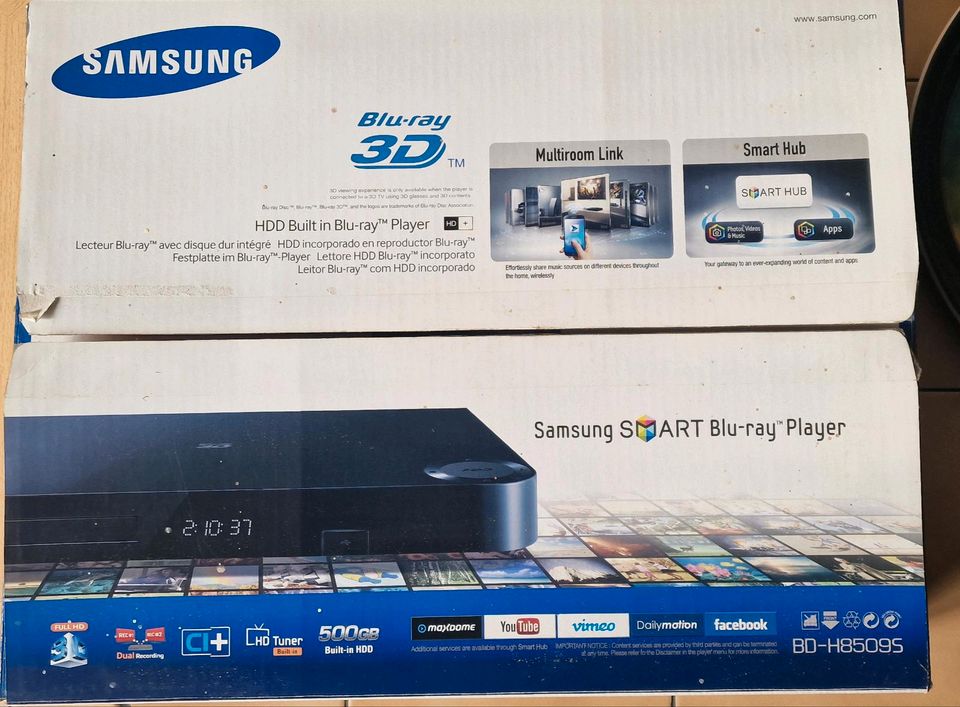 Samsung Smart Blu-ray Player 3D 500 GB in Meldorf