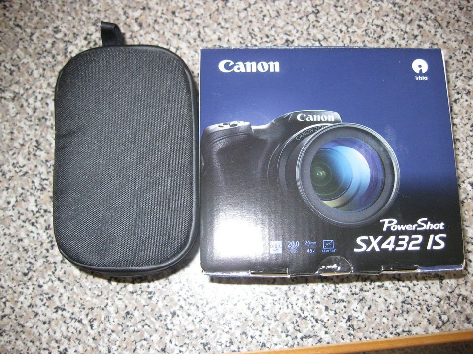 Digitalkamera Canon PowerShot SX432 IS mit Tasche in Illingen