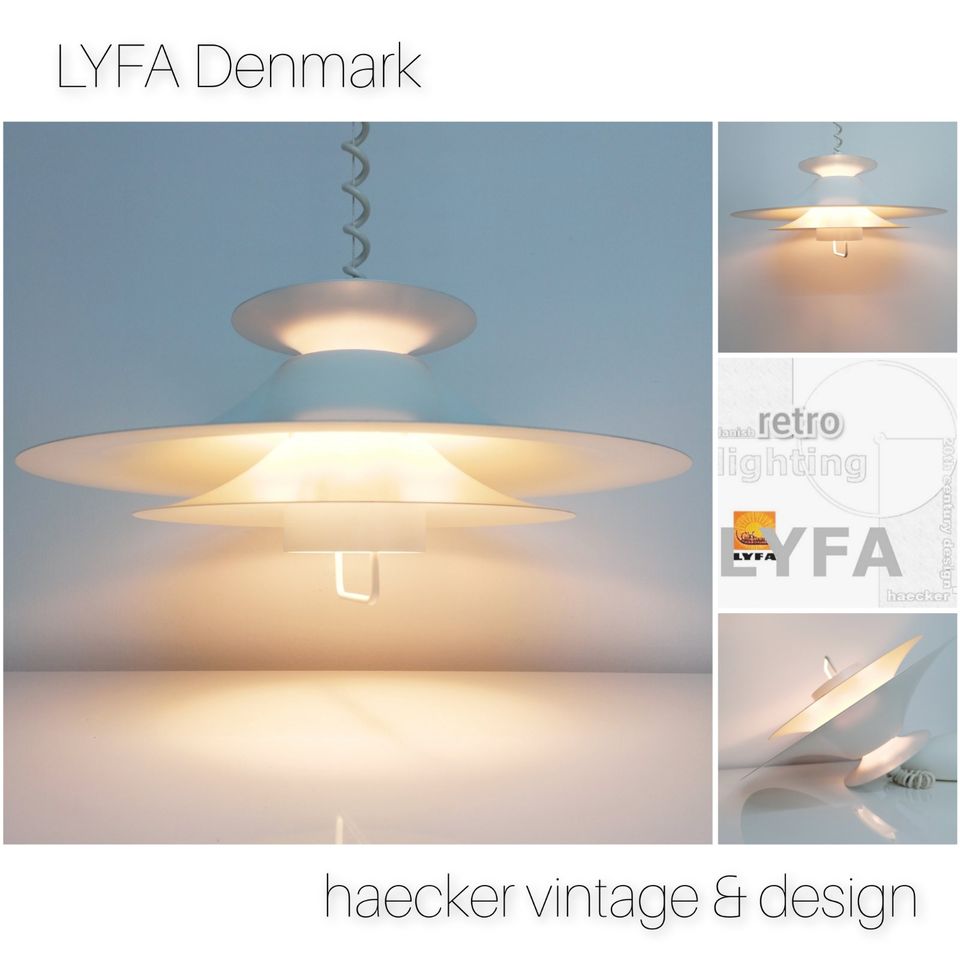 LYFA Lampe danish design zu poulsen teak lyskaer holmegaard 70er in Stuttgart