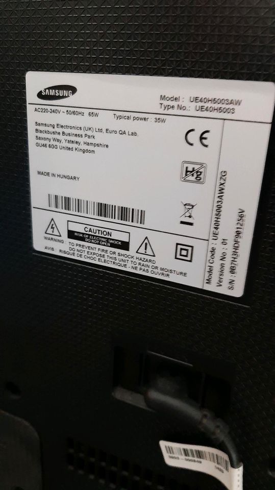 Samsung TV mit Zubehör in Nordrhein-Westfalen - Unna | Fernseher gebraucht  kaufen | eBay Kleinanzeigen ist jetzt Kleinanzeigen