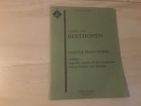 Ludwig Van Beethoven Various Piano Works Klaviernoten Hessen - Gießen Vorschau