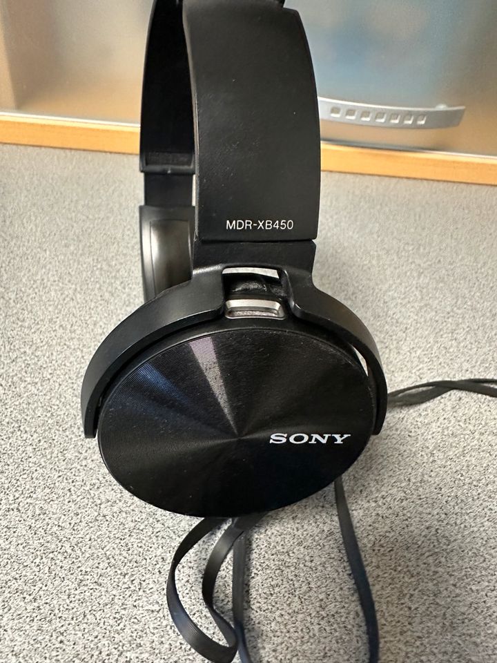 Sony MDR-XB 450APB • Kopfhörer mit In-line Micro in Darmstadt