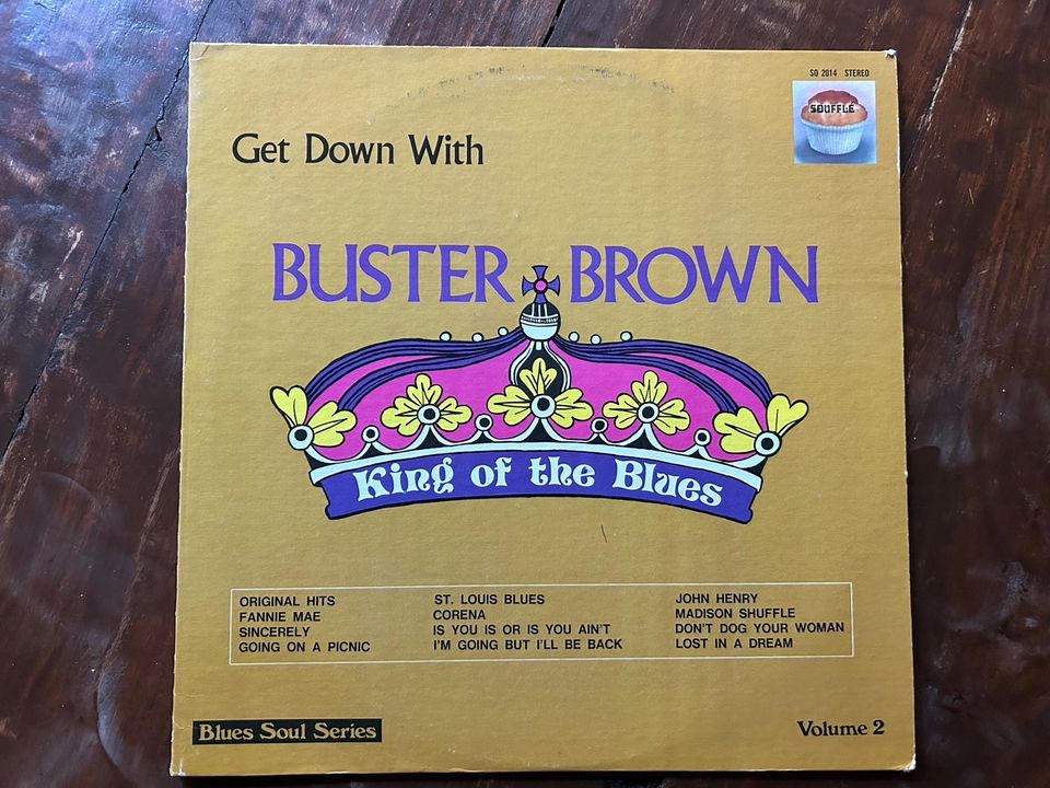 Get down with Buster Brown King of the Blues LP in Hamburg