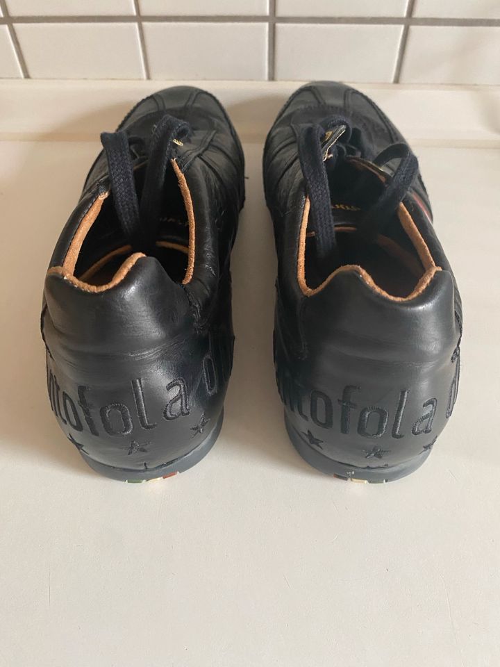 Pantofola d‘Oro Herrensneaker Leder schwarz Gr 45 in Böhmenkirch