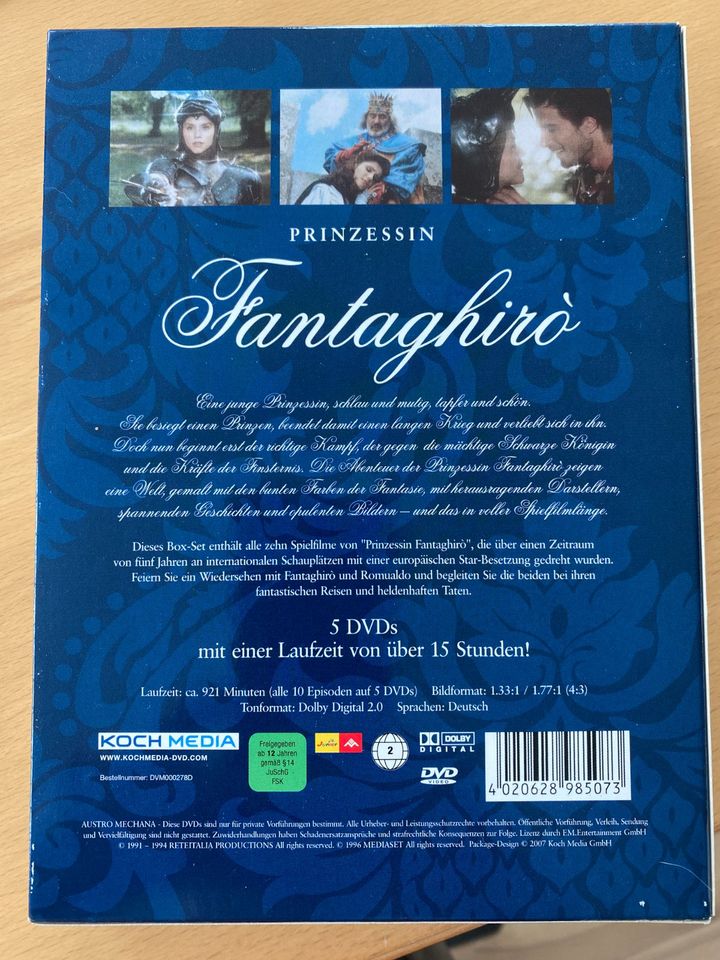 Fantaghiro DVD Set komplette Staffel auf 5 DVDs in Kösching