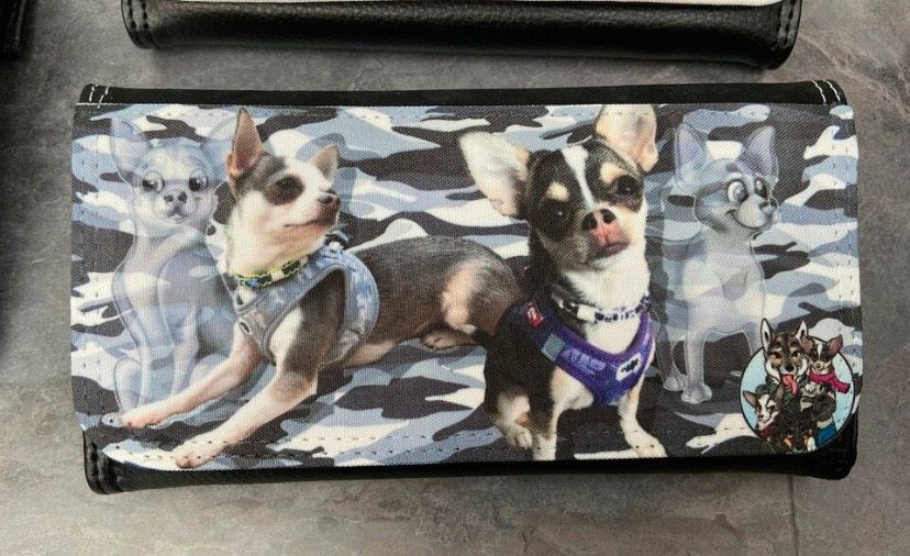 Geldbörse Wunschbild Chihuahua Mops Bulldogge Husky Collie Pudel in Braunschweig
