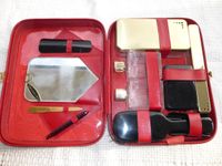 DDR Reise Kit Maniküre Reiseset 10 tlg. Etui rot Kunstleder Sachsen - Grumbach Vorschau