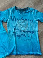 Vingino T-Shirt 128 Shirt cool blau türkis used Look top Nordrhein-Westfalen - Greven Vorschau