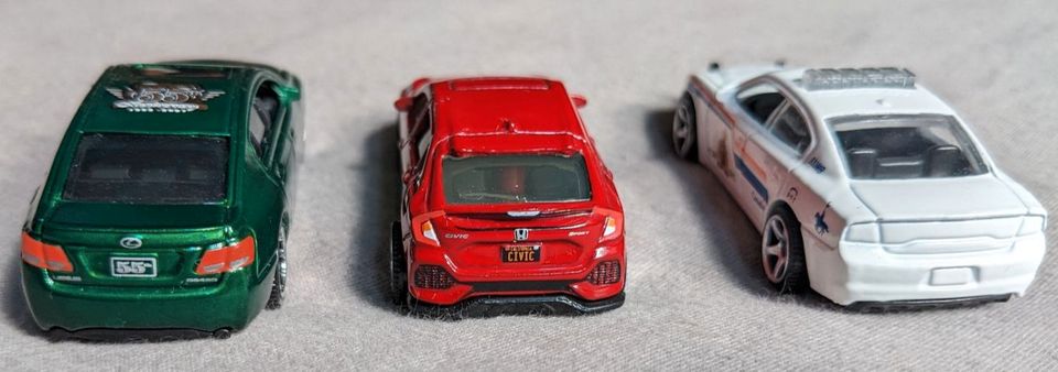 Matchbox Konvolut Honda Civic ,Dodge Charger Pursuit, Lexus GS430 in Berlin