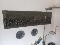 Wandbild "Kaufmannszug anno 1500" Relief 122x34cm Bayern - Schweitenkirchen Vorschau