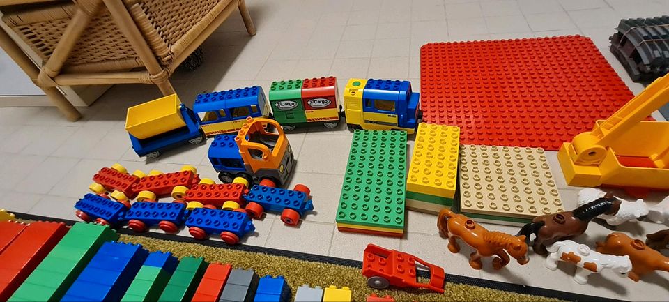 Lego Duplo XXL Paket Bahnhof Zug Reiterhof etc. in Zirndorf