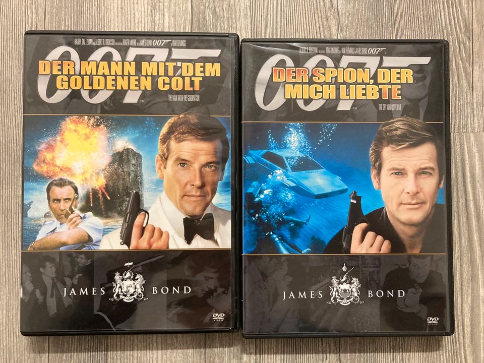 DVD James Bond der Mann mit dem offenen Colt Spion mich liebte in Bobingen