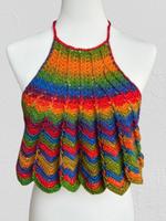 Sommertop Top Regenbogen für heiße Tage - Unikat  Bayern - Dürrlauingen Vorschau