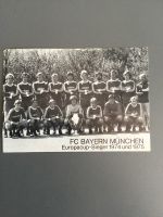 Mannschaftskarte FC Bayern, Autogrammkarte, Europacup 1974, 1975 Bayern - Kinsau Vorschau