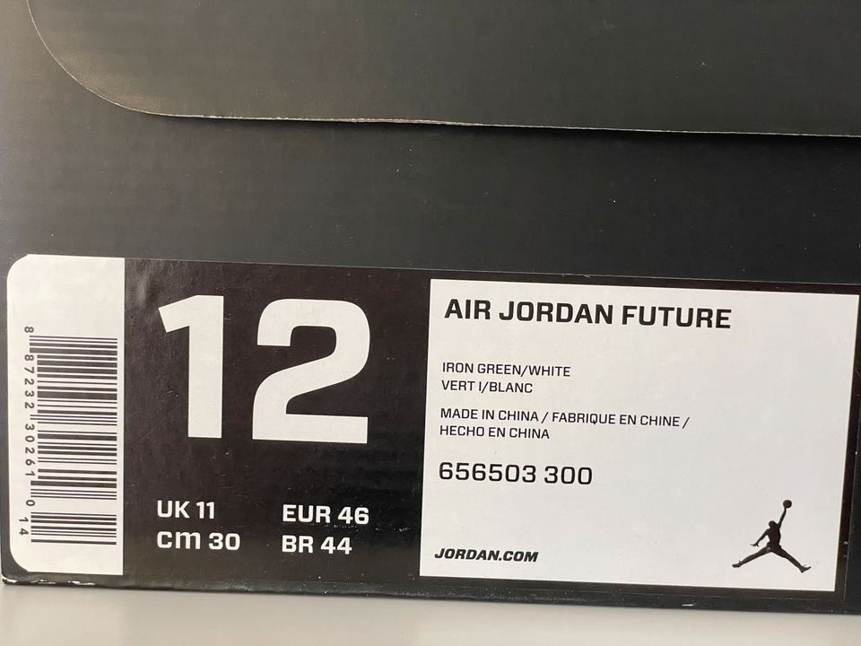Nike Air Jordan Future Iron Green US 12 / EUR 46 NEU OVP Jumpman in Berlin