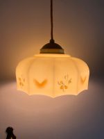 20er 30er 40er Jahre Lampe Deckenlampe Glas Creme Rheinland-Pfalz - Bad Sobernheim Vorschau