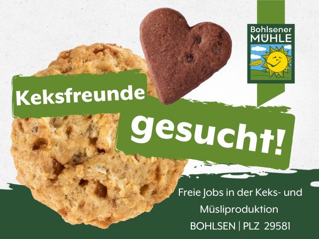 Maschinen- und Anlagenbediener/in (m/w/d) bei der Bohlsener Mühle in Gerdau