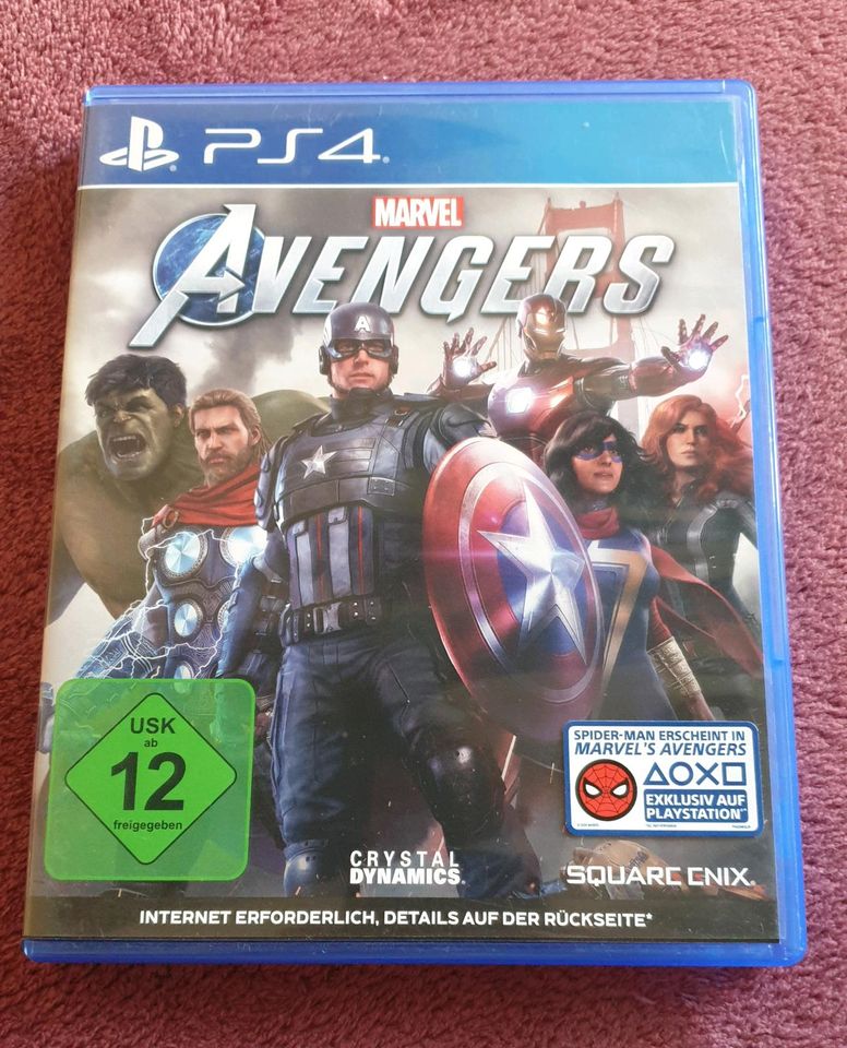PS4 Spiel Avengers Playstation Game in Weißnaußlitz
