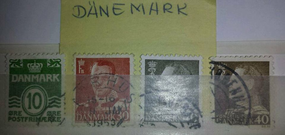 53. "BRIEFMARKEN" aus "DÄNEMARK" in Langenfeld Eifel