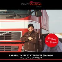 Fahrer / Werkstatthelfer (m/w/d) in Guckheim Rheinland-Pfalz - Guckheim Vorschau