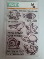 Simon says stamp clear stamp Stempel  under the sea animals Baden-Württemberg - Heilbronn Vorschau