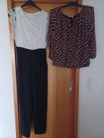Hailys S Shirt Jumpsuit Overall braun Spitze schwarz weiß schick Rheinland-Pfalz - Pirmasens Vorschau