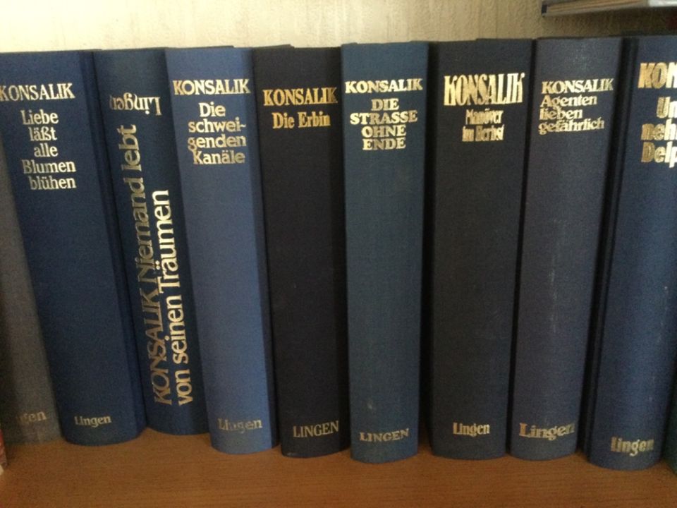 Konsalik Bücher 40 Stück in Lauda-Königshofen