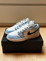 Air Jordan 1 Low Ice Blue Black (GS) - Gr. 38.5 Nordrhein-Westfalen - Wesseling Vorschau