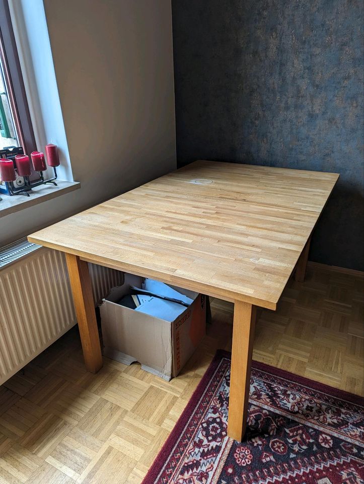 Massiv Holztisch Esstisch ausziehbar in Dresden