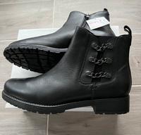 Stiefeletten Stiefel Damen Gr.41 Leder neu schwarz Brandenburg - Wustermark Vorschau