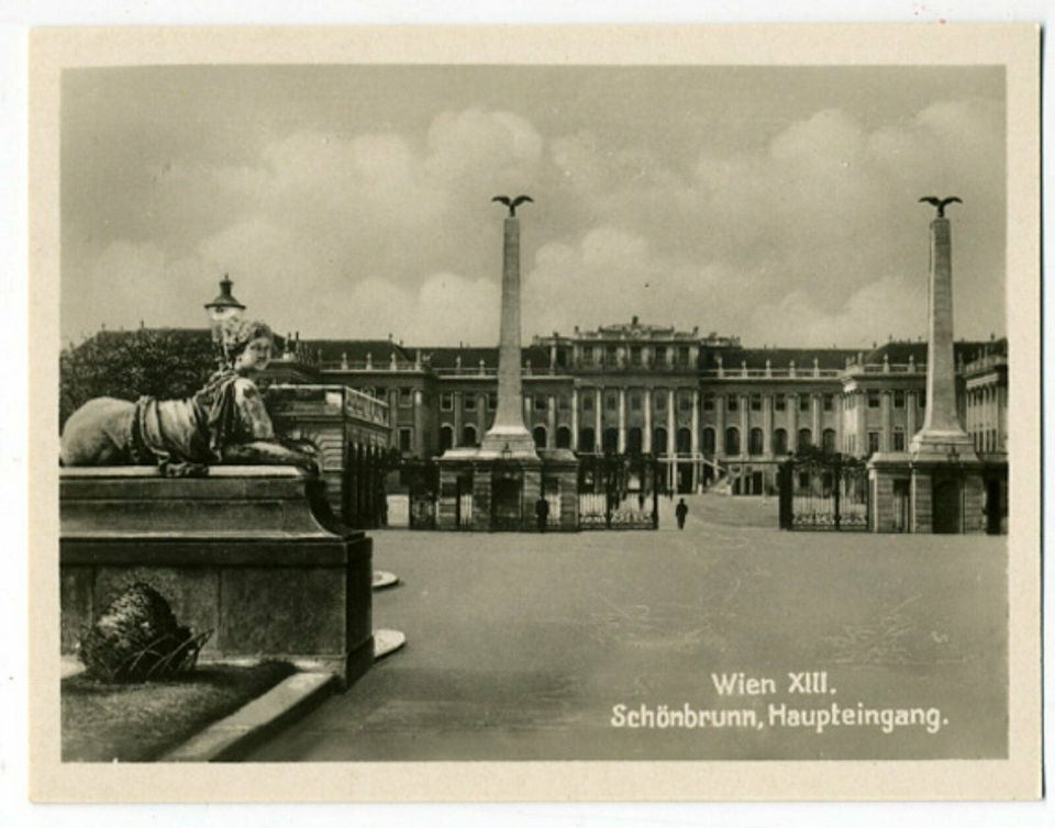 Photographien – Fotografien – Wien – Schloss Schönbrunn – 30/40er in Bad Dürkheim