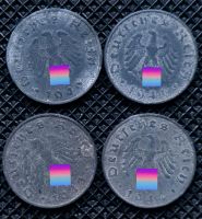 Alte 1 + 5 + 10 Pfennig Pfennige mit K. Münzen Geld Berlin - Steglitz Vorschau