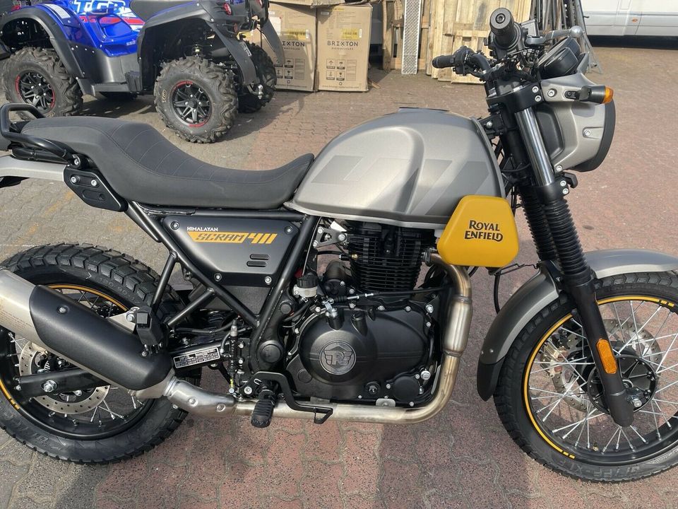 Royal Enfield himalayan scram 411 sofort lieferb. Alle Farben in Fredesdorf