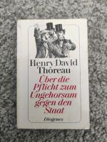 Henry David Thoreau : die Pflicht zum Ungehorsam gegen den Staat Nürnberg (Mittelfr) - Oststadt Vorschau