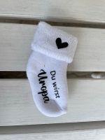 Baby Socke du wirst Uropa schwangerschaftsverkündung Hessen - Weiterstadt Vorschau