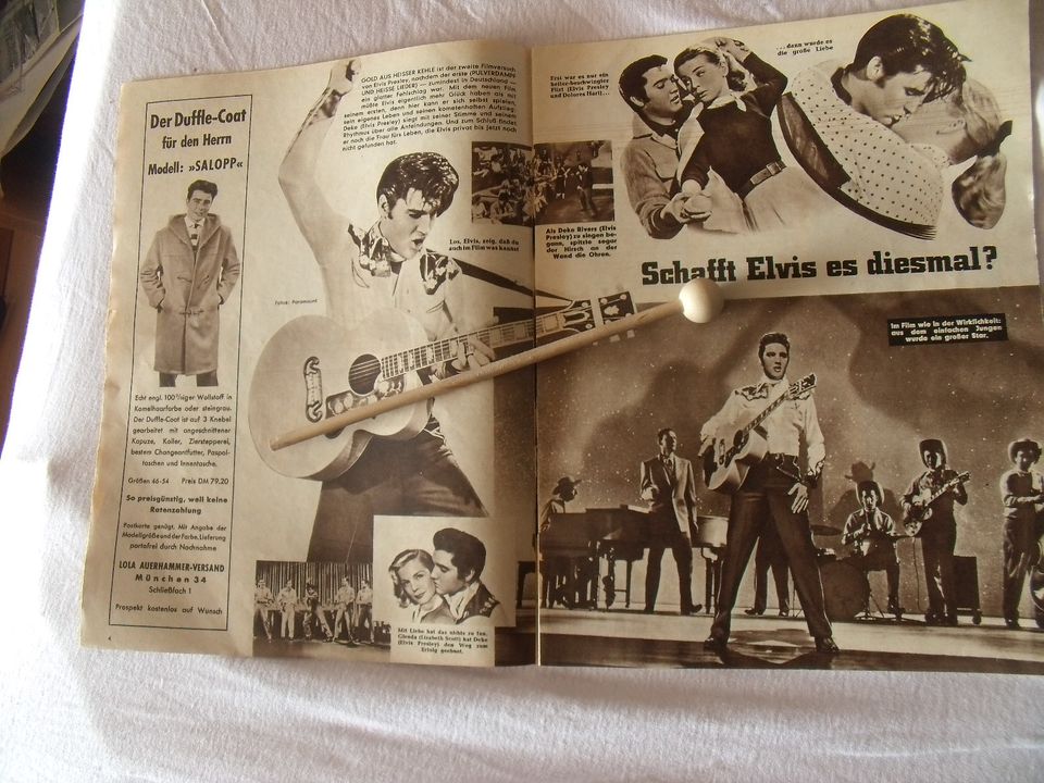 Bravo 1957 (Elvis, Peter Kraus, Bucholz, Anka)...Rockabilly in Grafing bei München