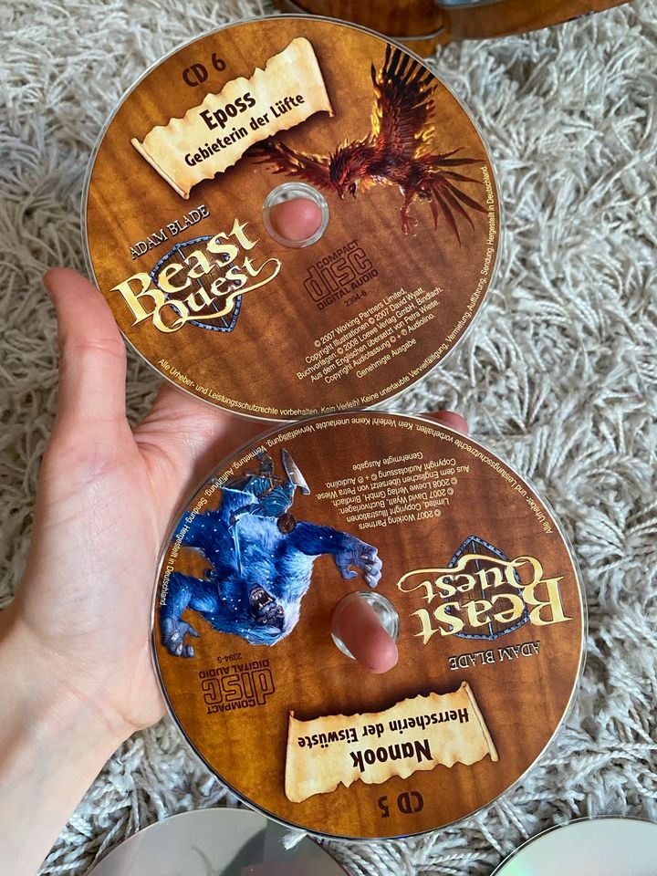 Beast Quest 6 Hörbücher, Hörbücher für Jungen in Zerbst (Anhalt)