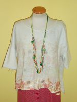 Shirt Rinascimento beige mit Blumen und Goldschimmer Gr L neu Hannover - Ricklingen Vorschau